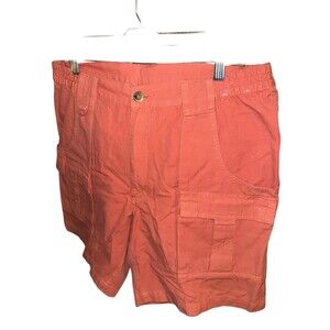 Hook and Tackle Men's Beer Can Cargo Short Size 38 Fishing Outdoors Hiking Golf